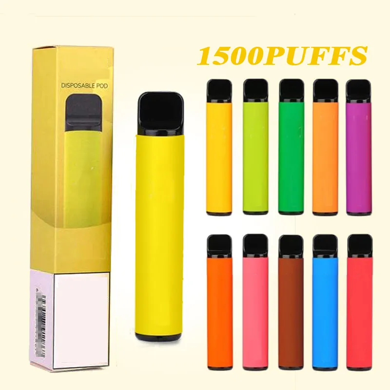 Elf Lux Disposable Vape E Cigarettes 1500 Puffs 4.8ml 2% Prefilled ...