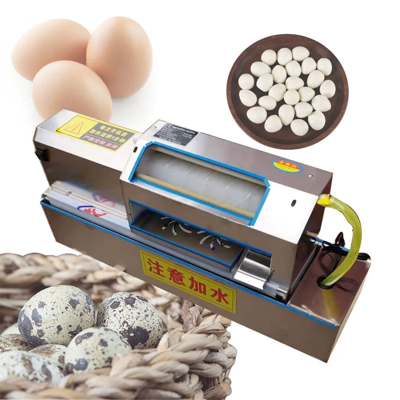 110V 220V Commercial Egg Peeling Machine Remover Hard Cooled Egg Peeler till salu
