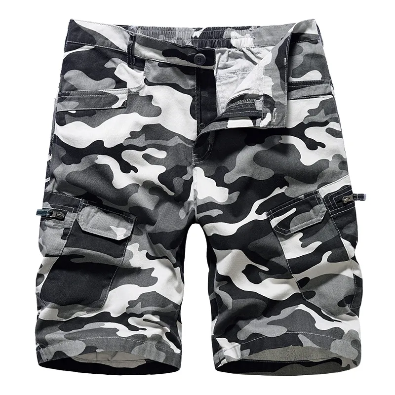 Mens Camo Tactical Cotton Camo Cargo Shorts Multi Pocket Resistant For Outdoor Sports And Hiking In Summer From Bidalina 21.35 DHgate.Com