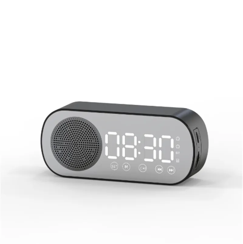 Z7 Portable Bluetooth Speaker With Clock Outdoor Stereo Hifi Speakers