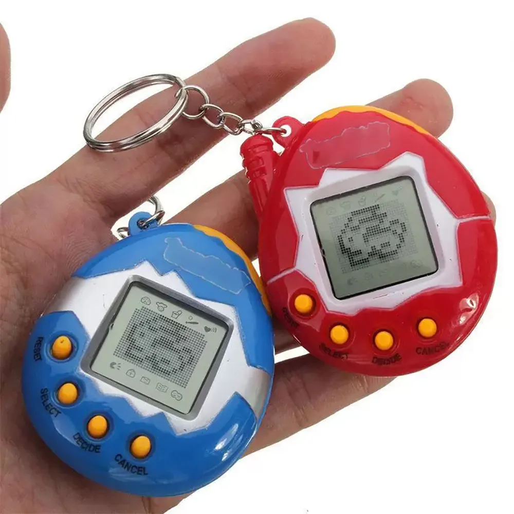 Electronic pet hot sale keychain