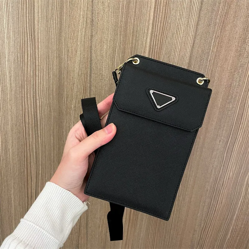 pouches PhoneBag With Chain For All Phones Luxury Designer For Womens Fashion Designers Large Capacity Cross-body Mobile Phone Bag Card Slot