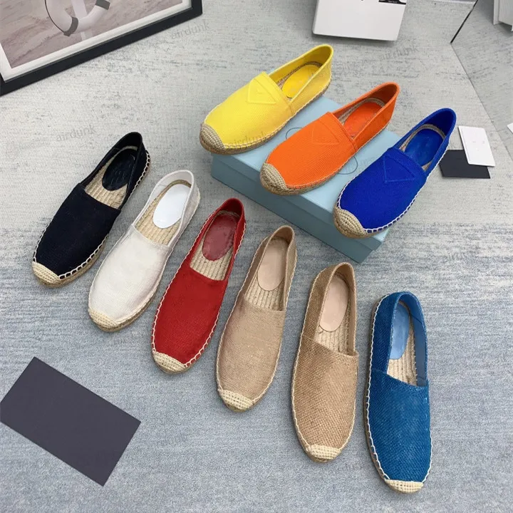 Espadrilles أحذية غير رسمية نساء الصيف يدويًا يدويًا متوسولي النعال الشاطئية الشاطئ