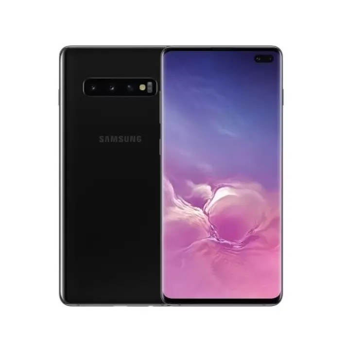 オリジナルSamsung Galaxy S10 Plus G975Uロック解除電話8GB/128GB 6.4INCH 3リアカメラ16MP Android 10 4G LTE