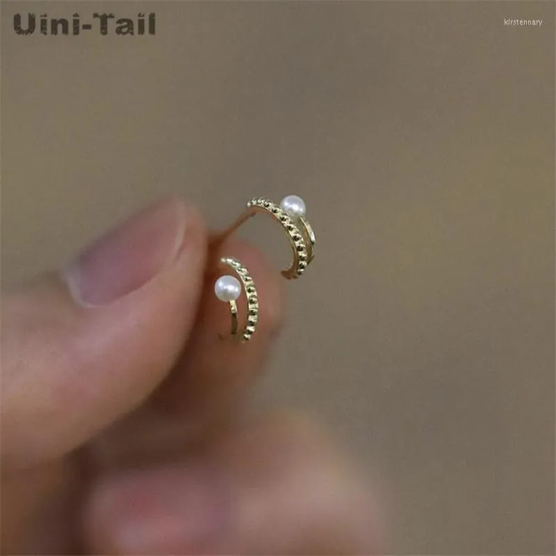 Stud Uini-TAIL Satış 925 Gümüş Çift Katman