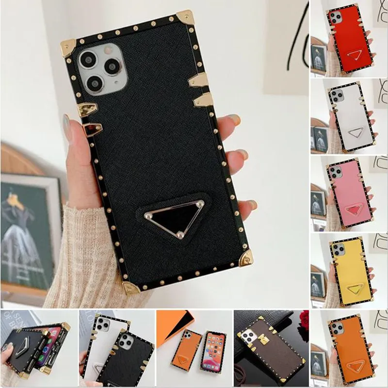 Étui magnétique en cuir PU pour iPhone 12 6,1 pouces avec motif Litchi