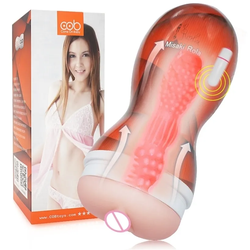 Masturbators For Men Pussy Vagina Vacuum Pocket Glans Stimulate Massager Male Masturbation Cup Sex Toys Adult Products 220316
