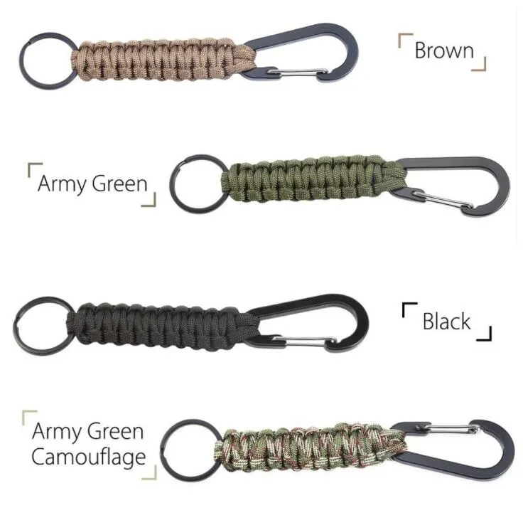 Titanium Karabijnhaak Sleutelhanger Multi-Tool Flesopener Titanium Karabijnhaak Sleutelhanger Multi-Tool Flesopener