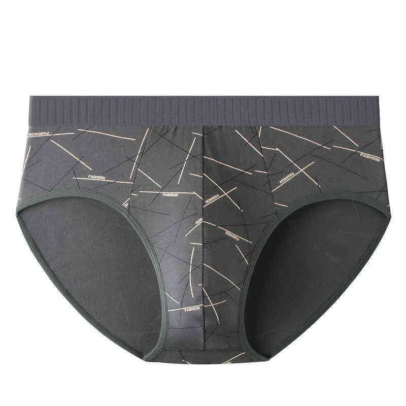 Gentle Care Underwears Mens Cotton Printing Briefs Comfortable Breathable Antibacterial Bottom Crotch Panties Wholesale T220816