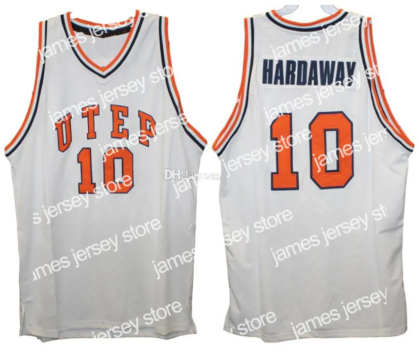 New University of Texas El Paso UTEP Miners Timothy Duane Tim Hardaway #10 Retro baskettröja herrsydda tröjor med eget nummer