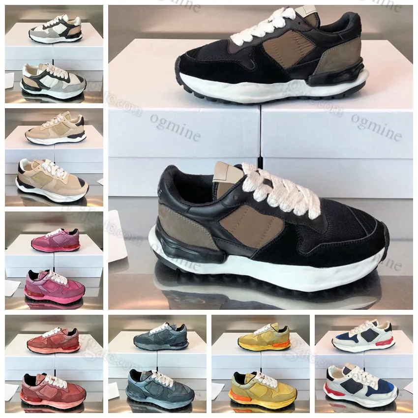 Übergroße Espadrille-MMY-Laufschuhe für Herren mit gedrehter Sohle, dicke Plattform, Designer-Canvas-Low-Sneaker, Herren-Plattform, Damen-Leder, Wildleder, Weiß, Schwarz, Rot, Gelb, 36–45