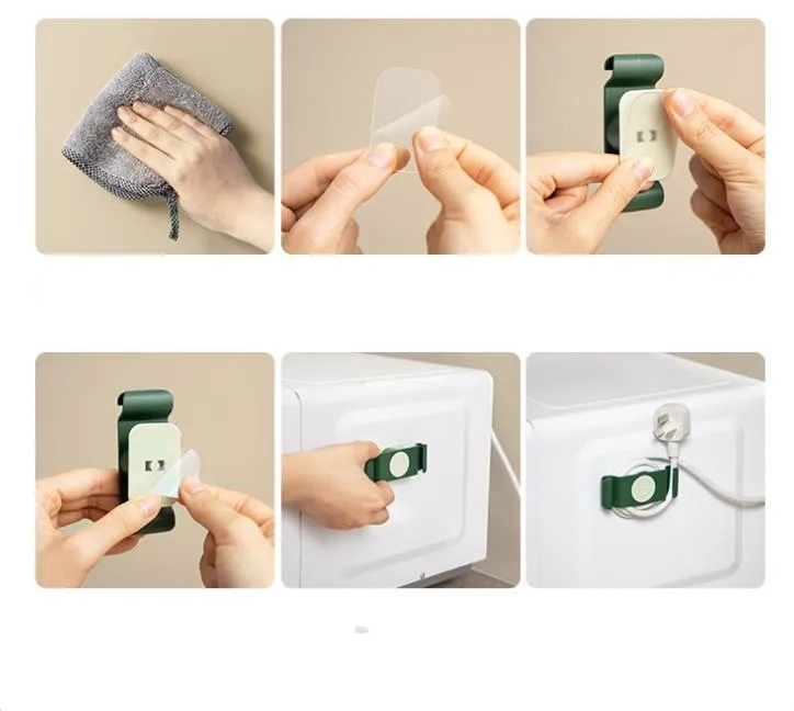 Clip per cavi, clip per la gestione dei cavi, organizer per la