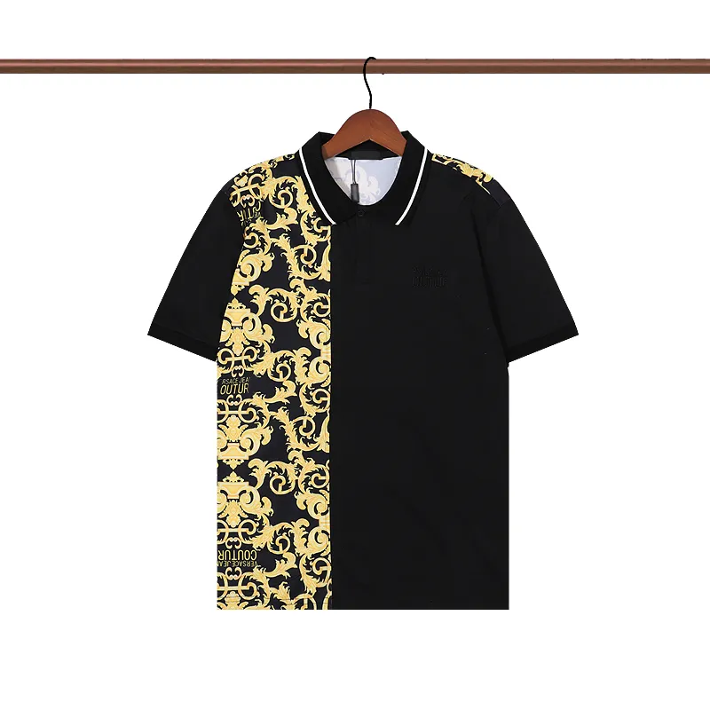 Nya lyxtillbehör Herrarna för mäns Lapel Polo T-shirt Fashion Stilig och Thin Leisure Sports Business Cotton#26