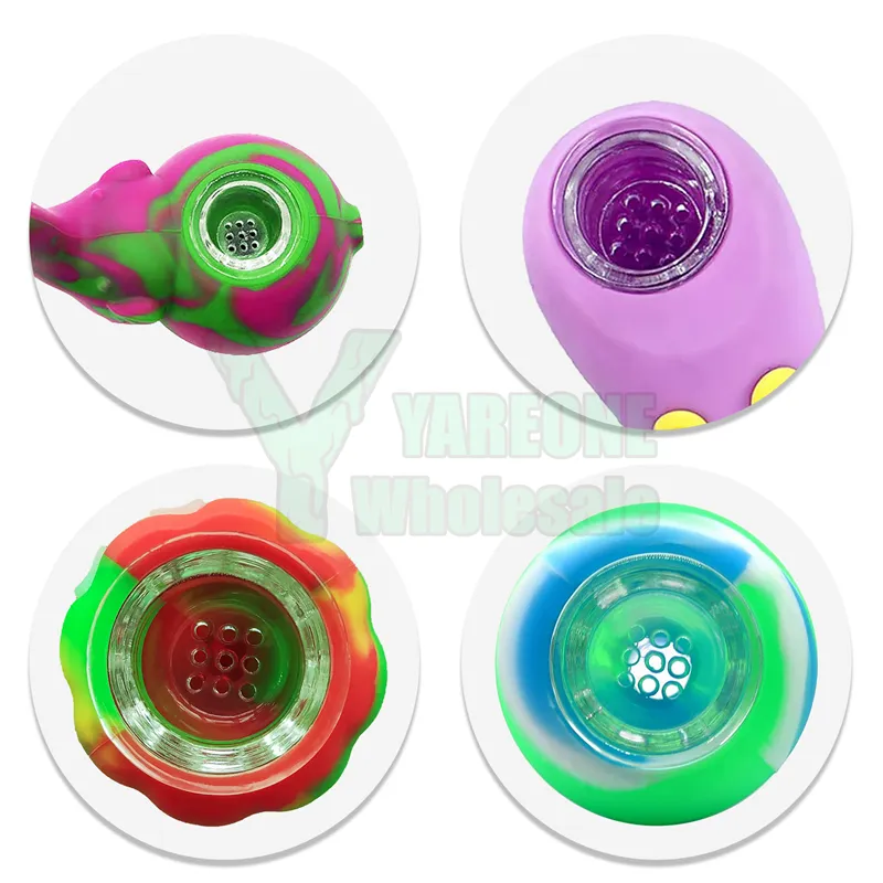 Acquista 14mm Maschio Ciotola Allingrosso Narghilè Tubo Di Acqua Di Vetro, Tabac - Foto 4