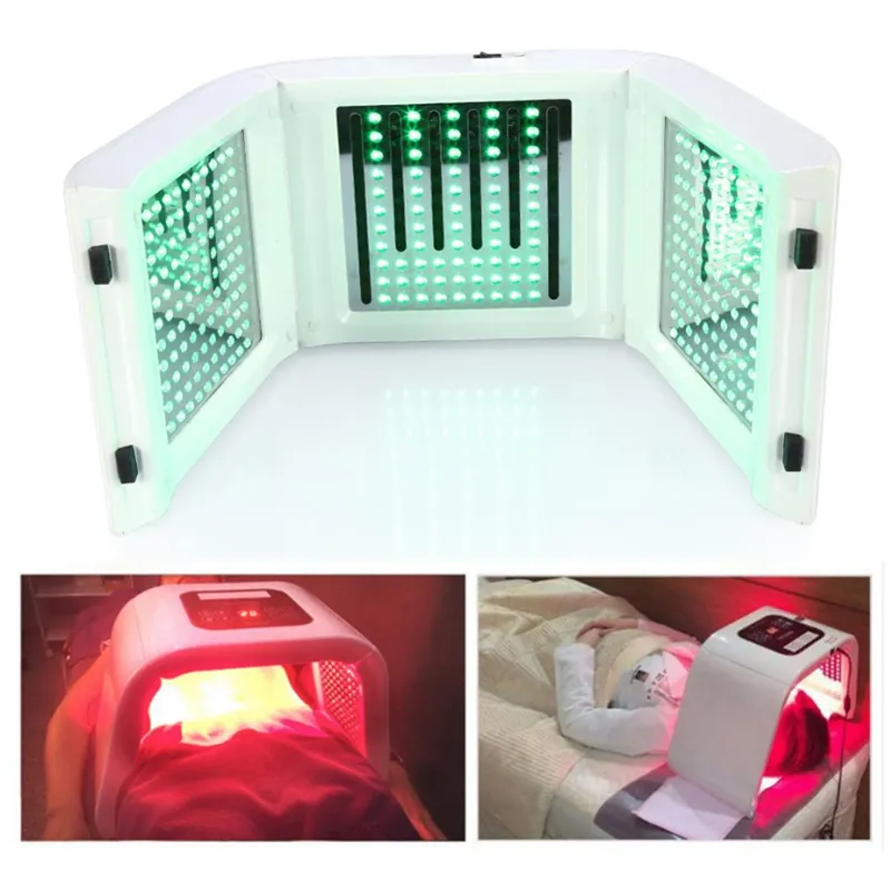 7 Color LED Light Therapy Home Use Beauty Facial Machine PDT Skin Rejuvenation Whitening Mask With Nano Spraying Water Oxygen Injection Face Moisturizing Anti Aging