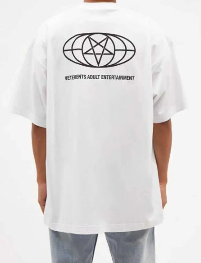 【関税込み】VETEMENTS VTM' T-SHIRT DHgate.com:Vetements VTM Oversized O-Neck Short-Sleeve