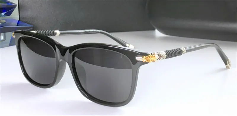 2019 nouvelles lunettes de soleil populaires modernes pour hommes à l'ancienne MS-LYTOUNTE style punk designer cadre carré rétro avec boîte en cuir de qualité supérieure