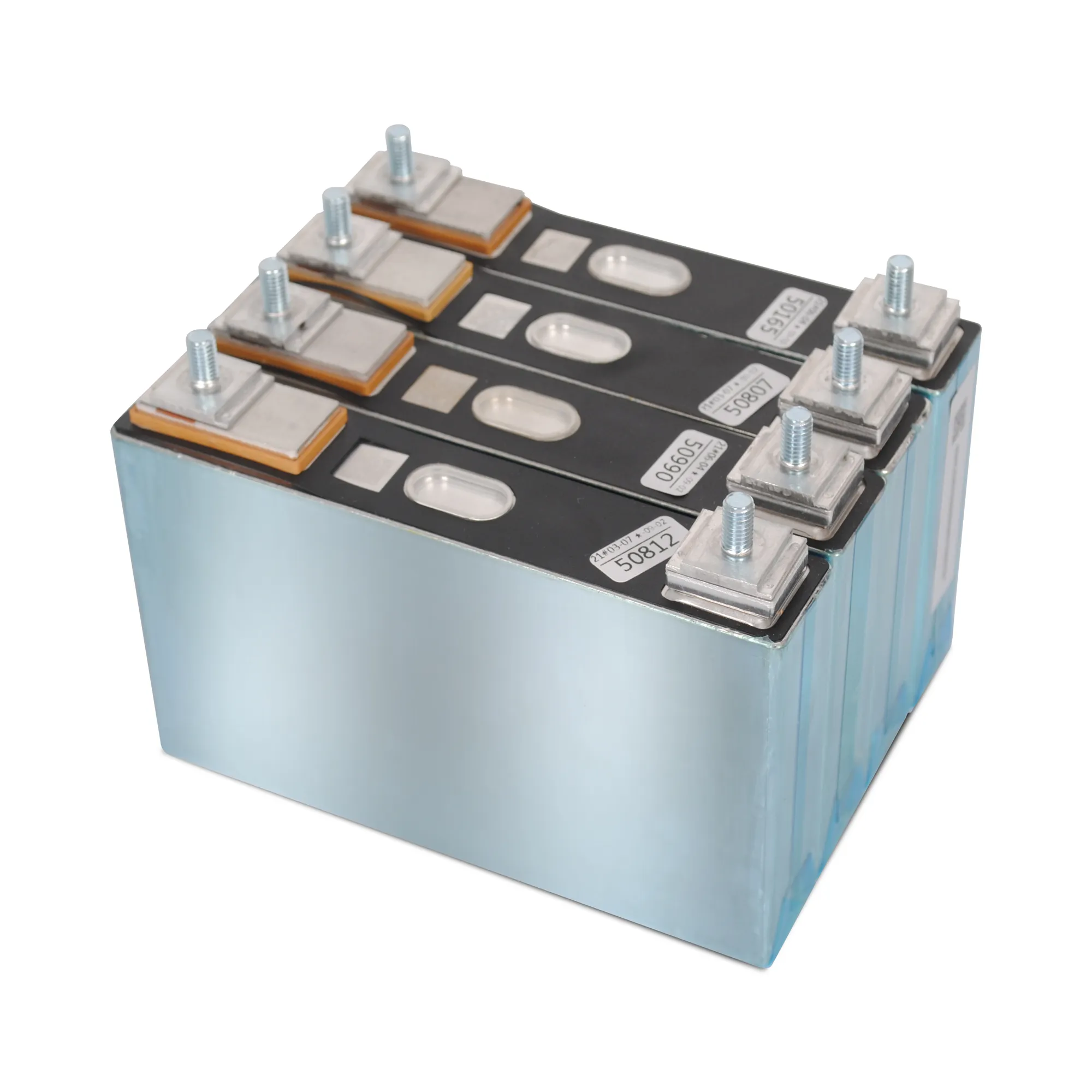 Nouvelle batterie prismatique au lithium-ion prismatique Li-polymère 50ah 3.7v de catégorie A pour voiturette de golf Ev RV