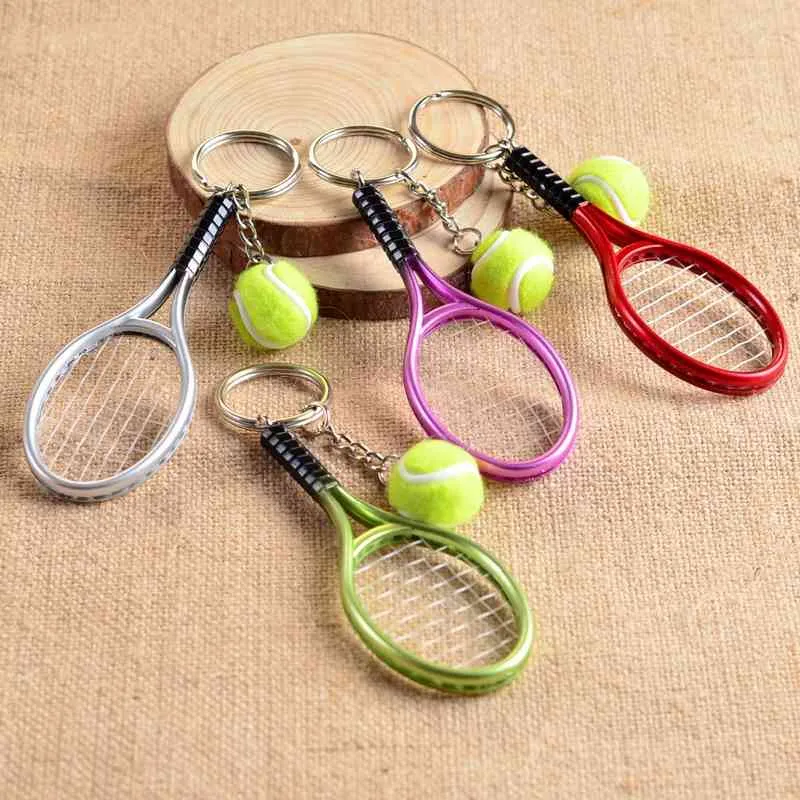 tennis-racket-keychain-cute-key-ring-tennis-key-chain-key-holder-creative-portachiavi-chaveiro-llaveros-mujer