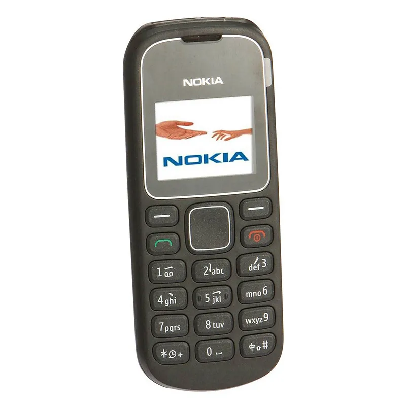 Original renoverade mobiltelefoner Nokia 1280 GSM gammal telefon för studentens gamla man
