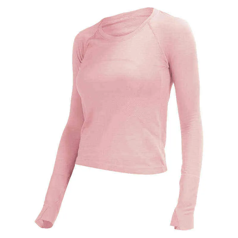 Lu Swiftly Tech Womens Long Sleeve Warm Yoga Tops Quick Dry