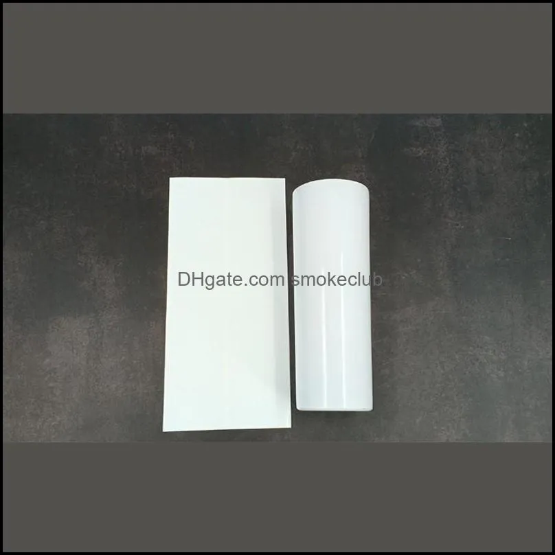 White Packaging Paper Sublimation Shrink Film Wrap Bag Tumbler High Temperature Resistance Heat Shrinkable Bags Mult Sizes Convenient 0 9hl6