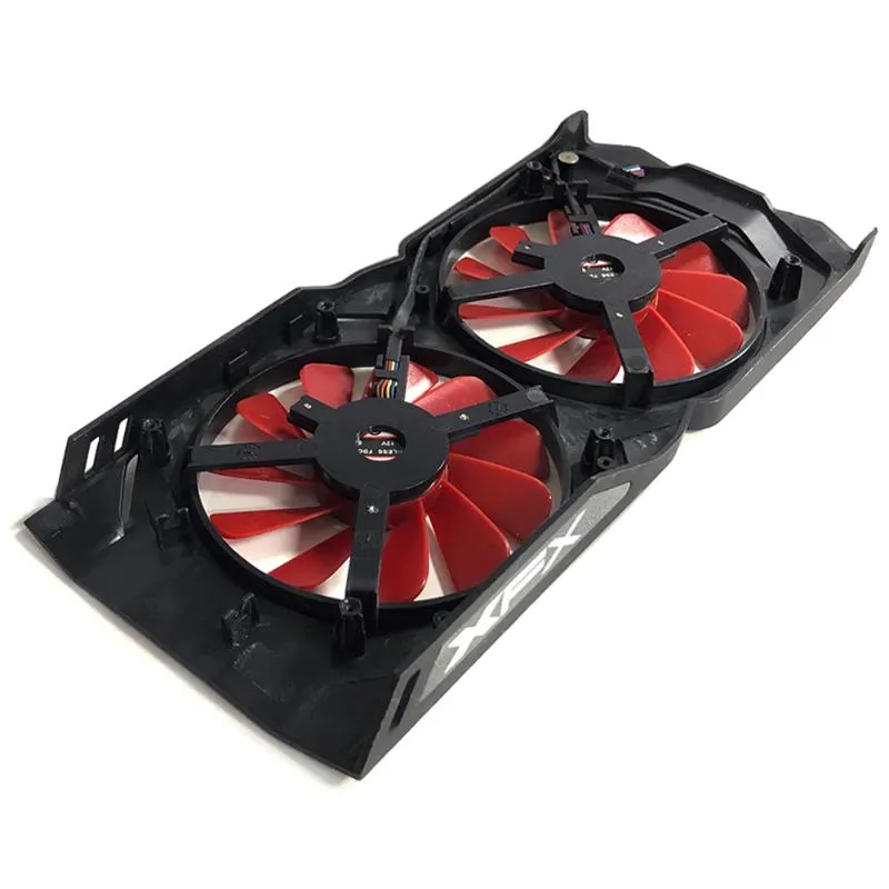 Fans Koelingen Diameter FD10U12S9-C-ventilator met shell is geschikt voor XFX RX570 RS RX580 GRAFISCHE KAART KOEL ALS VERVANGENDE FANFANS