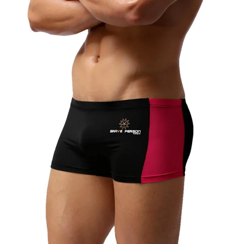 Caleçons PERSONNE Boxers Slips Hommes Sous-Vêtements Soyeux Confortable Nylon Mince Respirant Sexy Culottes TrunksSous-Vêtements