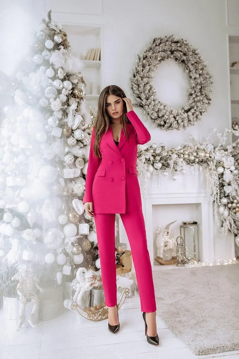 Buy Magenta Pink Chinon Silk Bridal Sharara Suit Online | PinkPhulkari  California