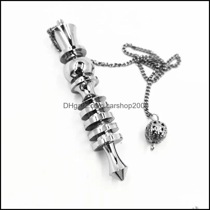 pendant necklaces reiki pendulum for dowsing copper pendants pendule divination energy therap pendulo radiestesia healing