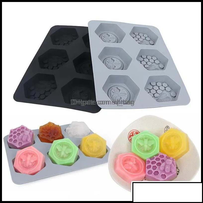 Other Kitchen Tools Kitchen, Dining & Bar Home Garden Honeycomb Sile Soap Molds,Bee Cake Molds, Dessert Pan Candy Baking Handmade