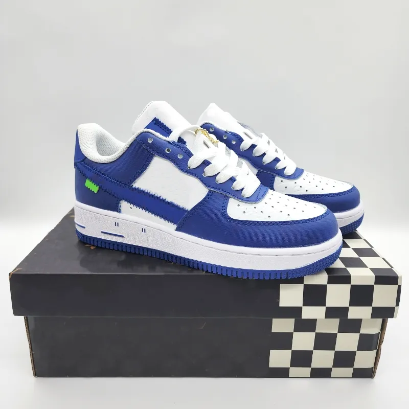 Edição Limitada Homem Sapatos Casuais Feminino Tênis Designer de Luxo Azul Vermelho Branco Verde Com Caixa