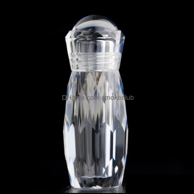 5ml Clear Acrylic Cosmetic Jars Travel Size Cream Bottle Face Hand Lotion Dispenser Jar Diamond Shape