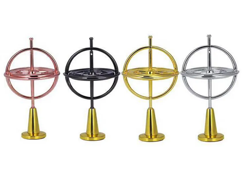 الجملة بالجملة Dynor Gyro Topges Tops Toys Metal Anti Gyroscope Decloper Decorsured leuminium leuminess apingertip colorful desktop decoration decoration