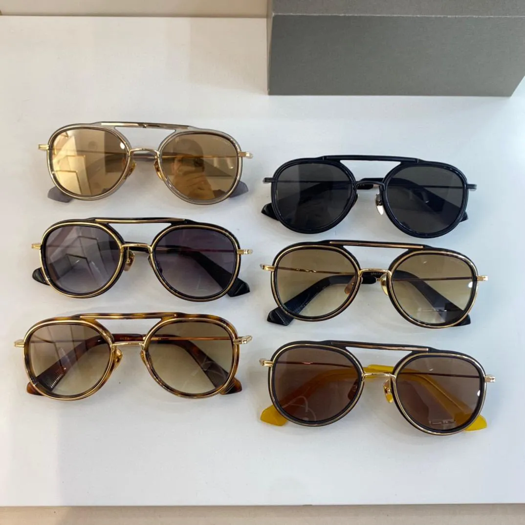 Män solglasögon för kvinnor senaste säljande mode solglasögon Mens solglasögon Gafas de Sol Top Quality Glass UV400 -objektiv med slumpmässigt matchande rymdskepp