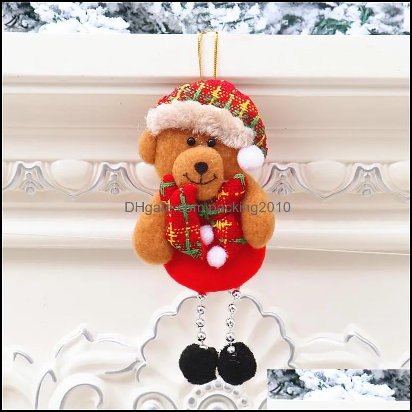 christmas decorations store storefront old man pendant christmas tree pendants