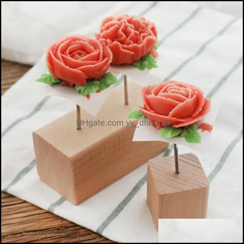 baking & pastry tools piping stands flower scissors nail safety rose decor lifter cake decorating tray cream transfer