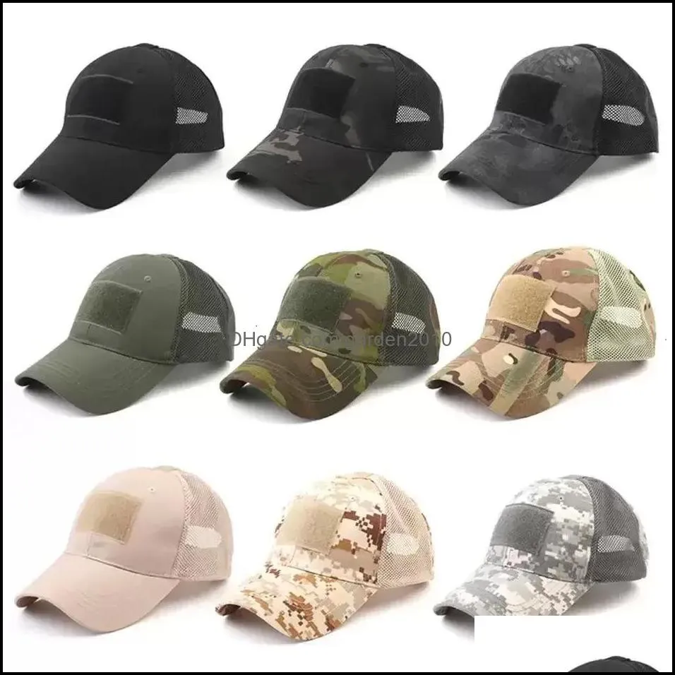 ups 16 styles army fan snapbacks outdoor baseball cap male tactical camouflage hat sports magic stick sun cap