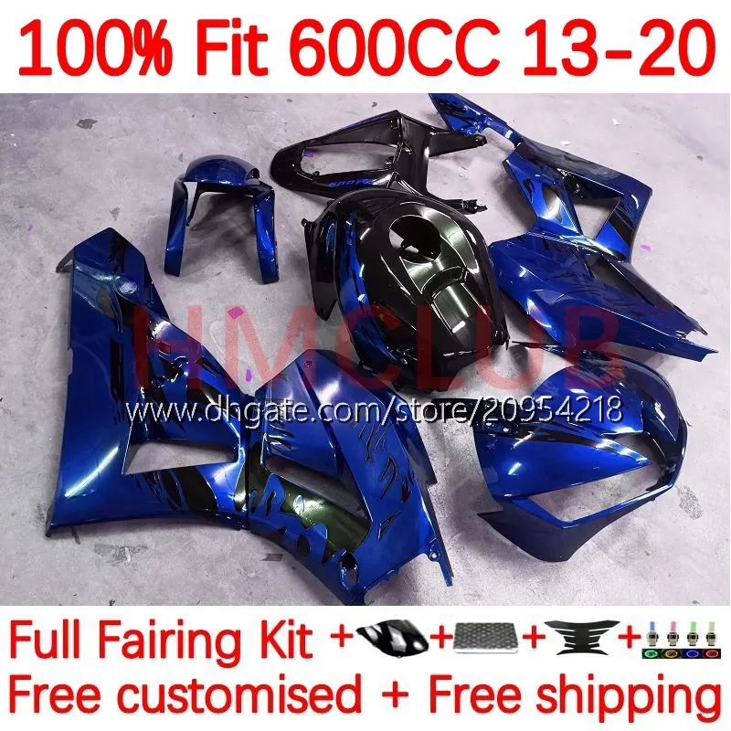 ホンダCBR 600RR CBR600 CBR 600 CC RR F5 13-20 147NO.169 CBR600RR 13 14 15 16 17 18 19 20 600CC 2013 2014 2015 2017 2018 2018 2019 2020ボディグロスブルーブルー2017年