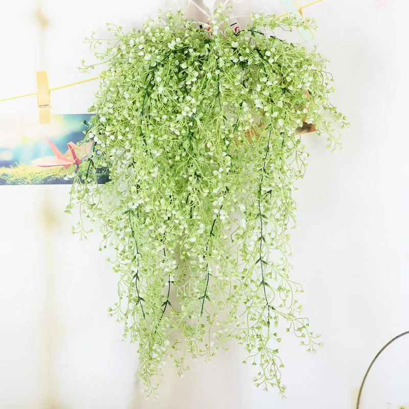 Fleurs décoratives couronnes glycine vigne artificielle soie guirlande arc mariage décoration maison jardin suspendu plante mur décordécoratif