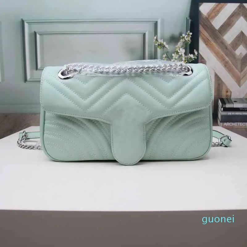 2022 Marmont FEMMES designers de luxe sacs 446744 sacs à main en cuir véritable chaîne messager cosmétique Shopping sac à bandoulière Totes portefeuille femme