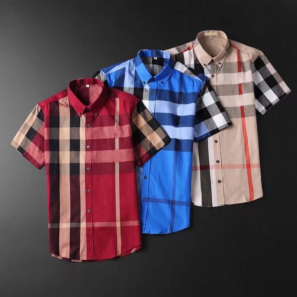 Estilistas Mens Camisas sociais Negócios Moda Casual Clássico Camisa de Manga Comprida Marcas Homens Primavera Slim Fit chemises de marca Estilista de roupas roupas de luxo