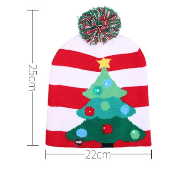 WJH810 New Year Santa Claus Hot Sell Adult Christmas Hat Plush Thicken Cotton Party Festival Supplies Decoration