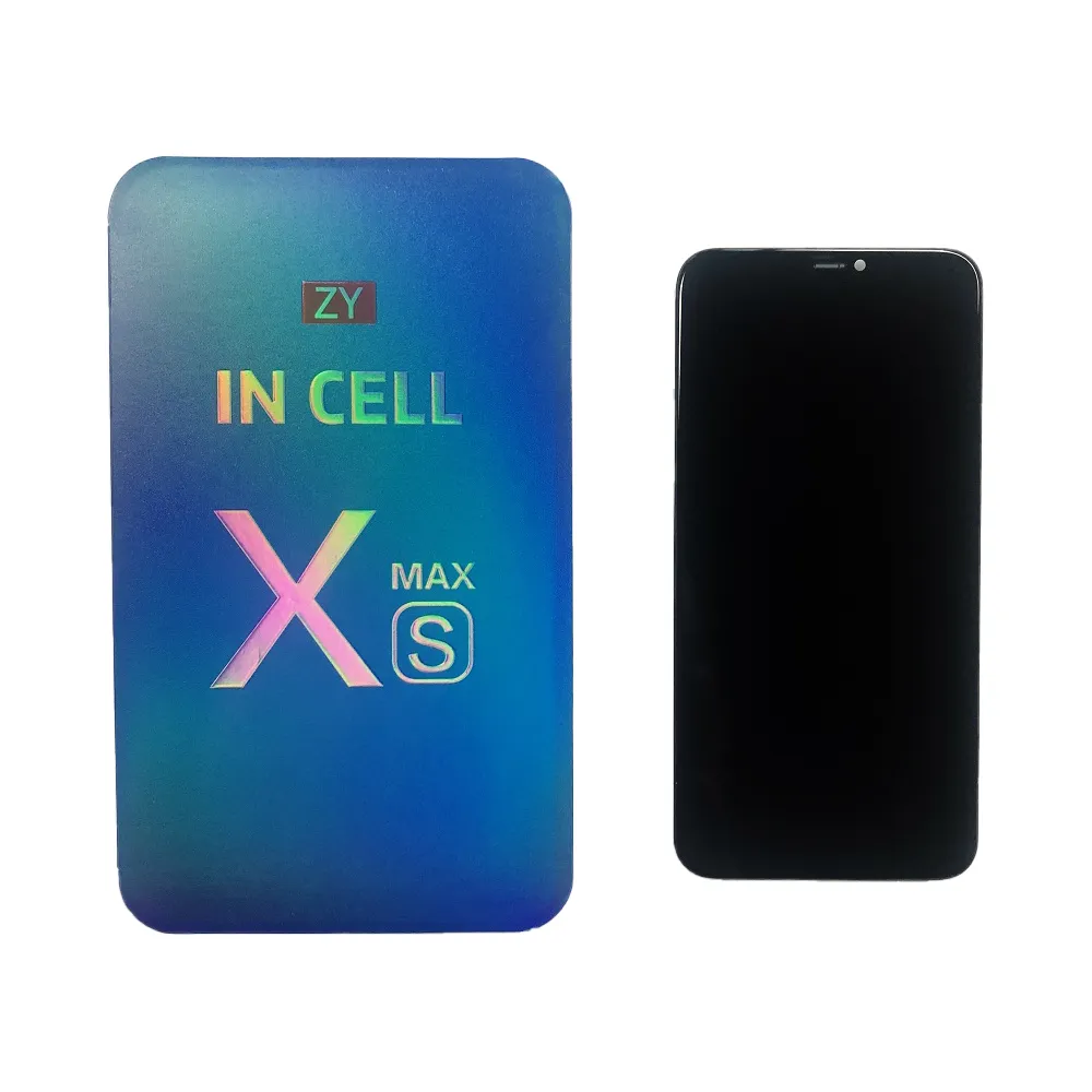 Högkvalitativ ZY för iPhone XS Max LCD Display LCD -skärm Touch Panels Digitizer Assembly Replacement