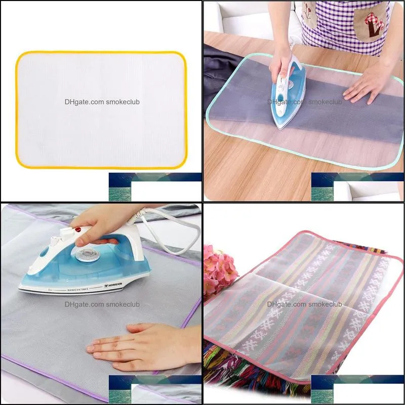 High Temperature Ironing Board Cover Protective Press Mesh Ironing Cloth Guard Heat Insulation Against Pressing Pad Board Cloth Factory price expert