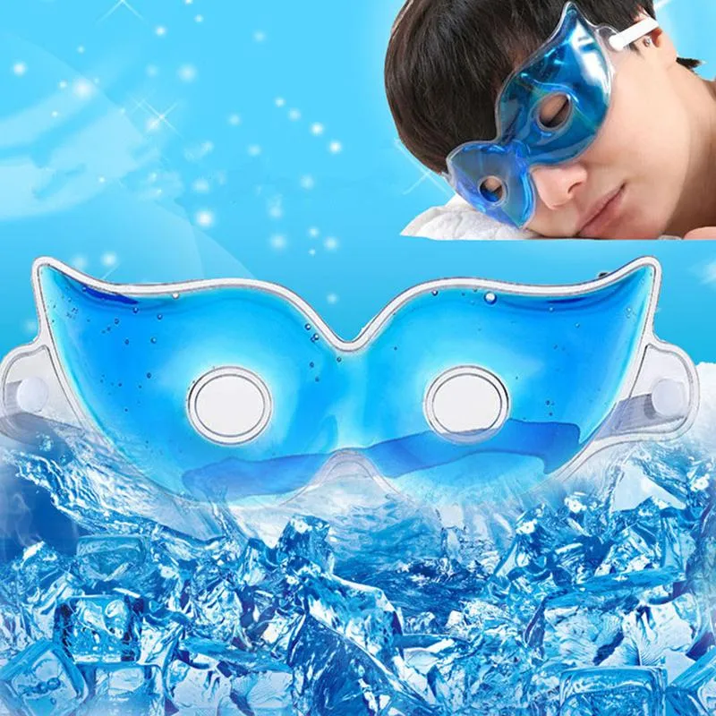 Eye Masks Summer Ice Goggles Relieve Eyeshade Cover Eyes Fatigue Remove Dark Circles Gel Pads Care Sleep