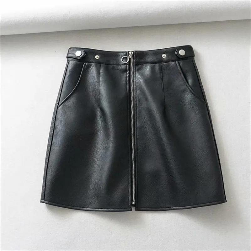Toppies Black Faux Leather Mini Size