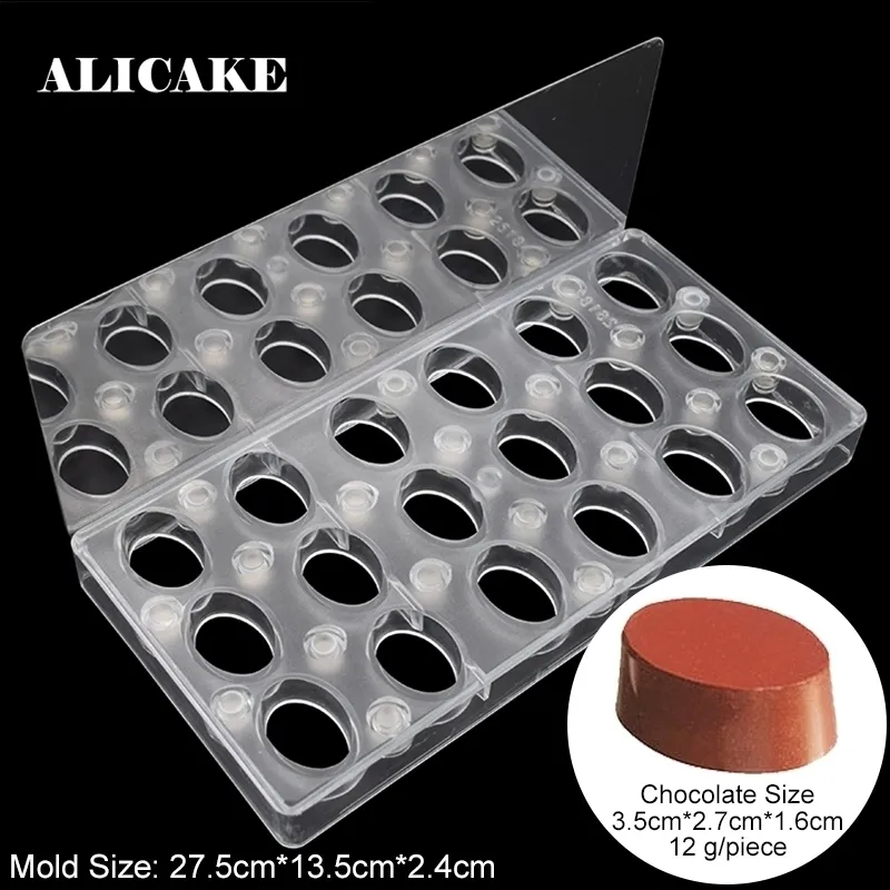 3D Chocolate Transfer Mold Magnet Stainless Steel Mirror Baking Pastry Tools for Baker Creative Dessert DIY Polycarbonate Mould Y200618