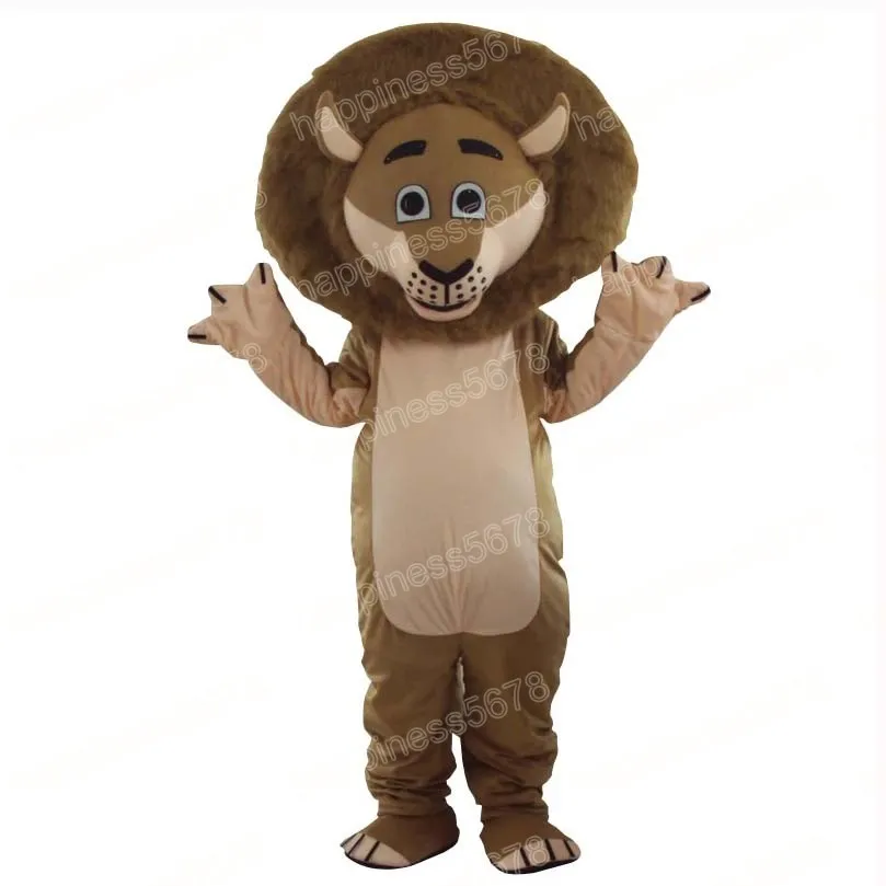 Performance Lion Mascot Costumes Christmas Cartoon Character Outfits kostym Birthday Party Halloween Outdoor Outfit Suit