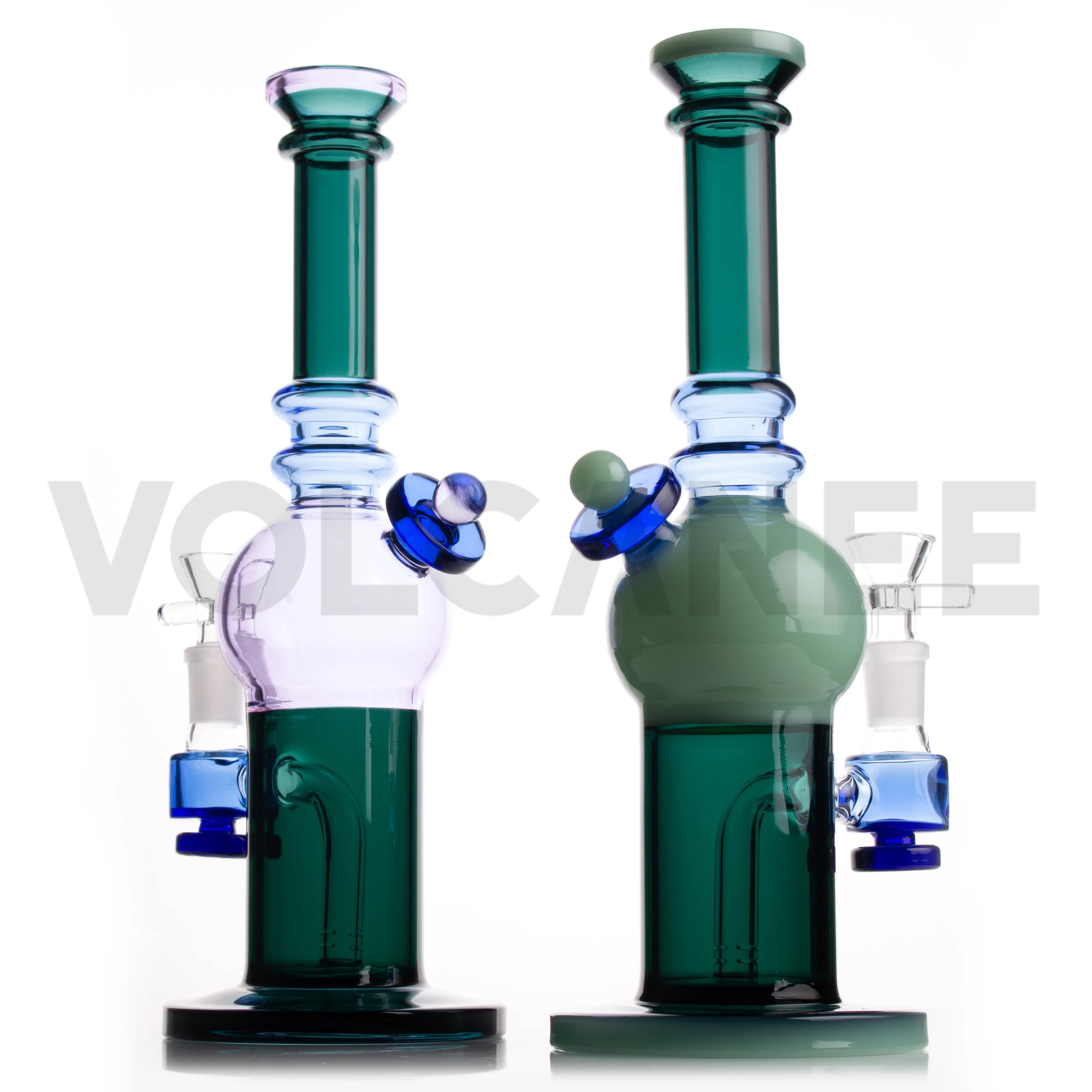 Handmade Volcanee 10.6 Inch Big Bong With Glass Dab... From Volcanee ...